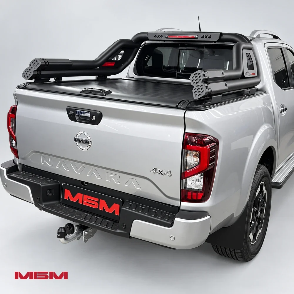 Роллета механическая на пикап Nissan Navara D23 (крышка кузова)