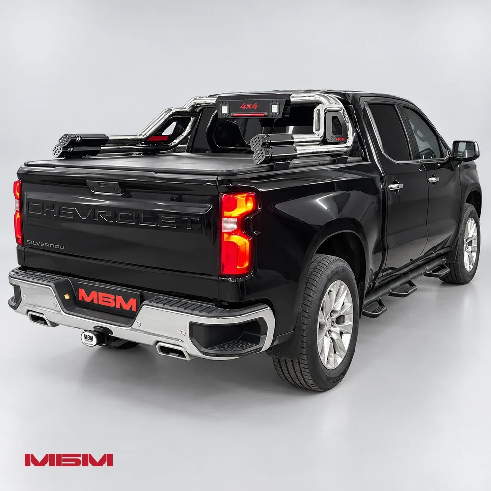 Дуга безопасности "МБМ" хром  Chevrolet Silverado