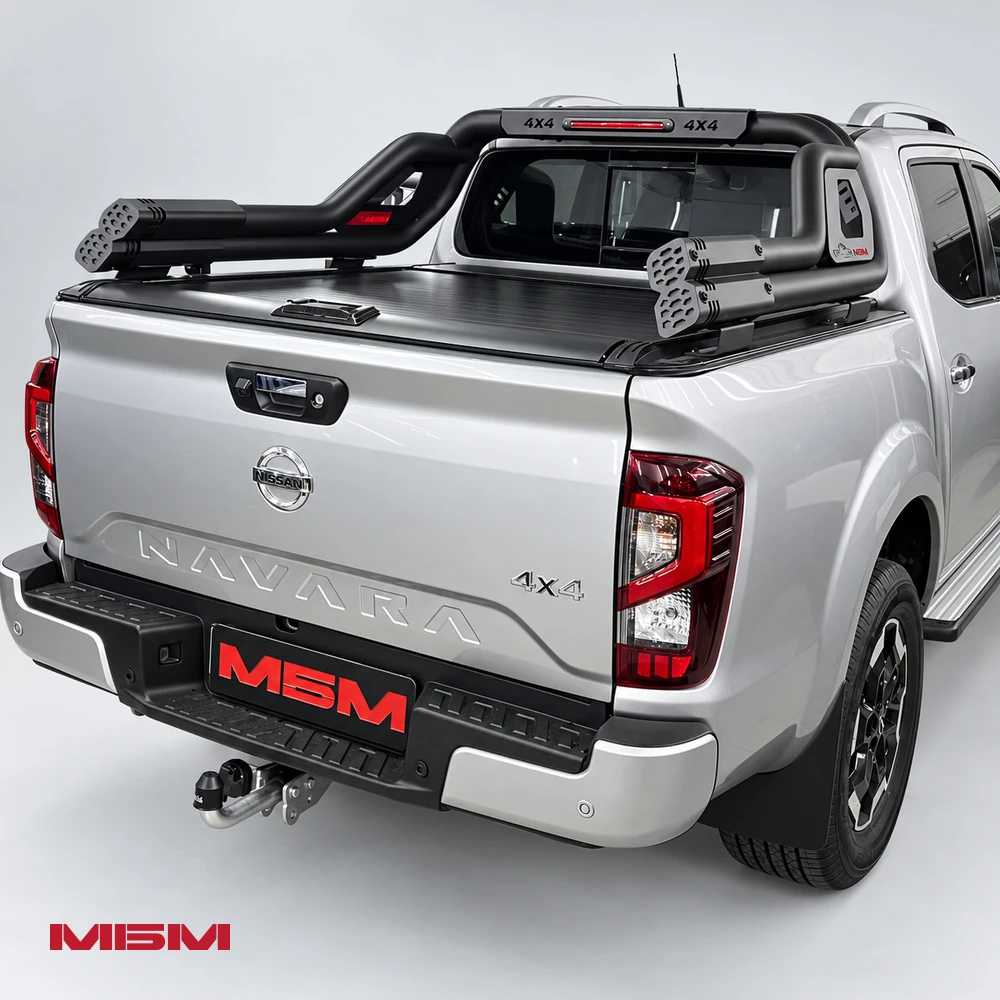 Роллета механическая на пикап Nissan Navara D23 (крышка кузова)